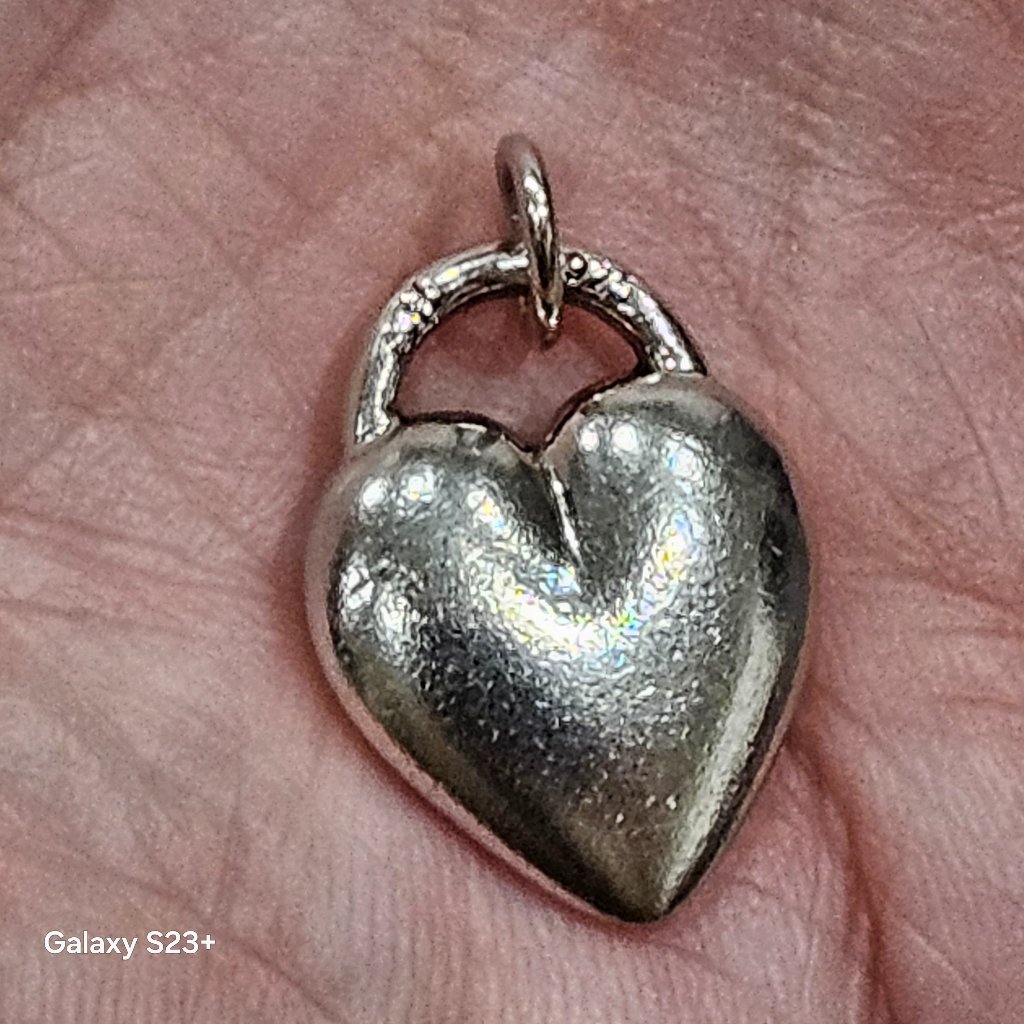 Rare Vintage Monica Rich Kosann Heart Love Sterling Silver 925 Charm Pendant — image 8 of 8